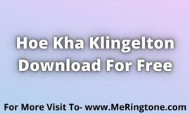 Hoe Kha Klingelton Download For Free