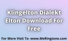 Klingelton Dialekt Elton Download For Free