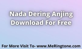 Nada Dering Anjing Download For Free