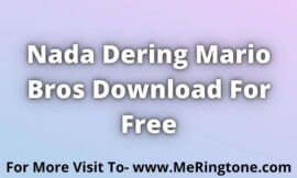 Nada Dering Mario Bros Download For Free