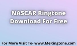 Nascar Ringtone Download For Free