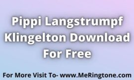 Pippi Langstrumpf Klingelton Download For Free