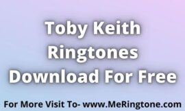 Toby Keith Ringtones Download For Free