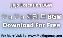 ジョジョ 処刑 用 BGM Download For Free