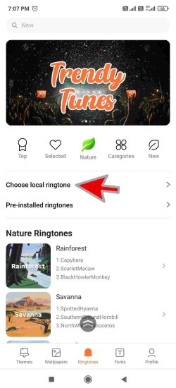 method 2 step number 7 of how to set different ringtone for different contact in miui 12 guide