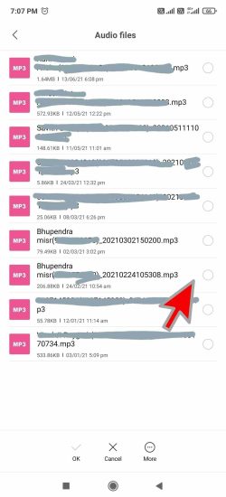 method 2 step number 9 of how to set different ringtone for different contact in miui 12 guide